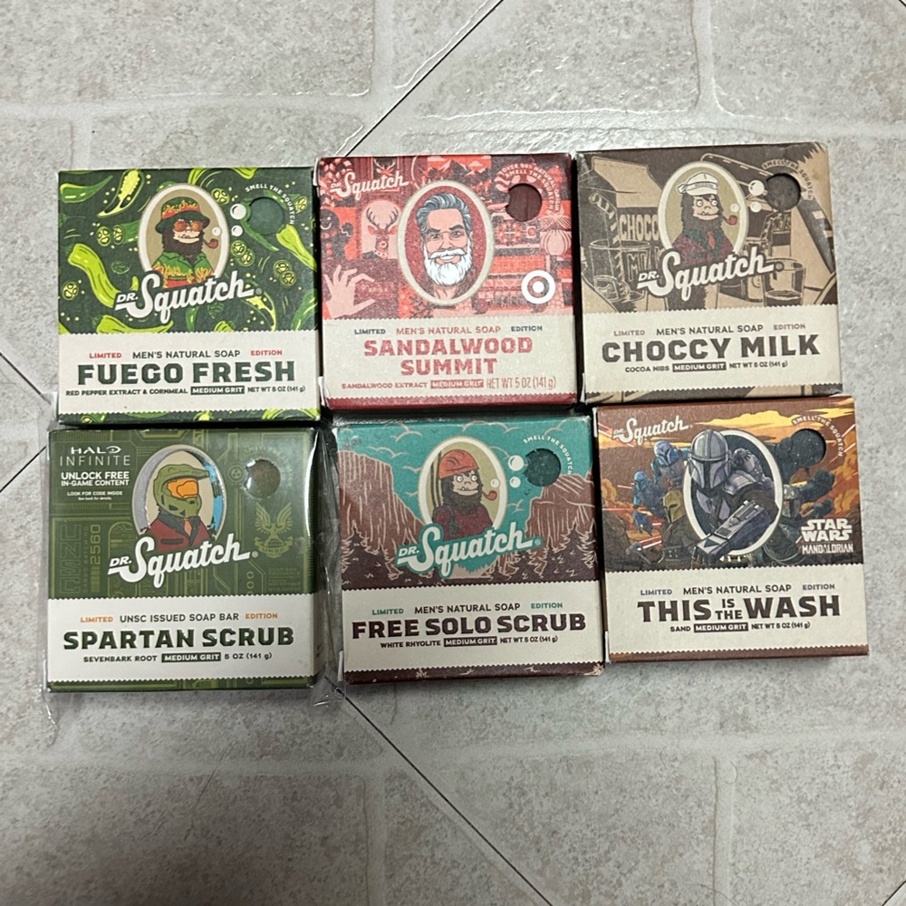 RESERVED Dr Squatch bundle